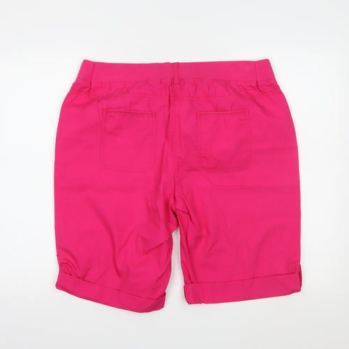 George Womens Pink   Chino Shorts Size 16