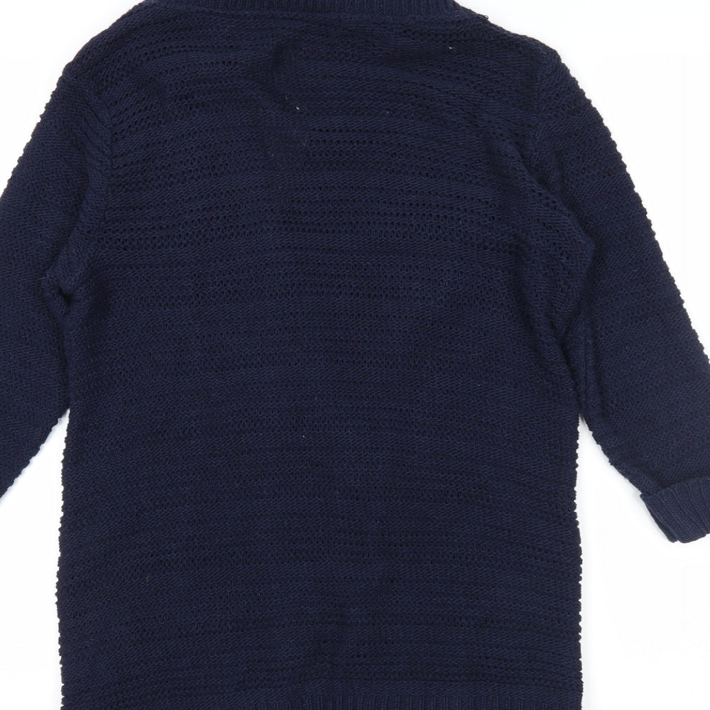 Atmosphere Womens Blue   Wrap Jumper Size 10