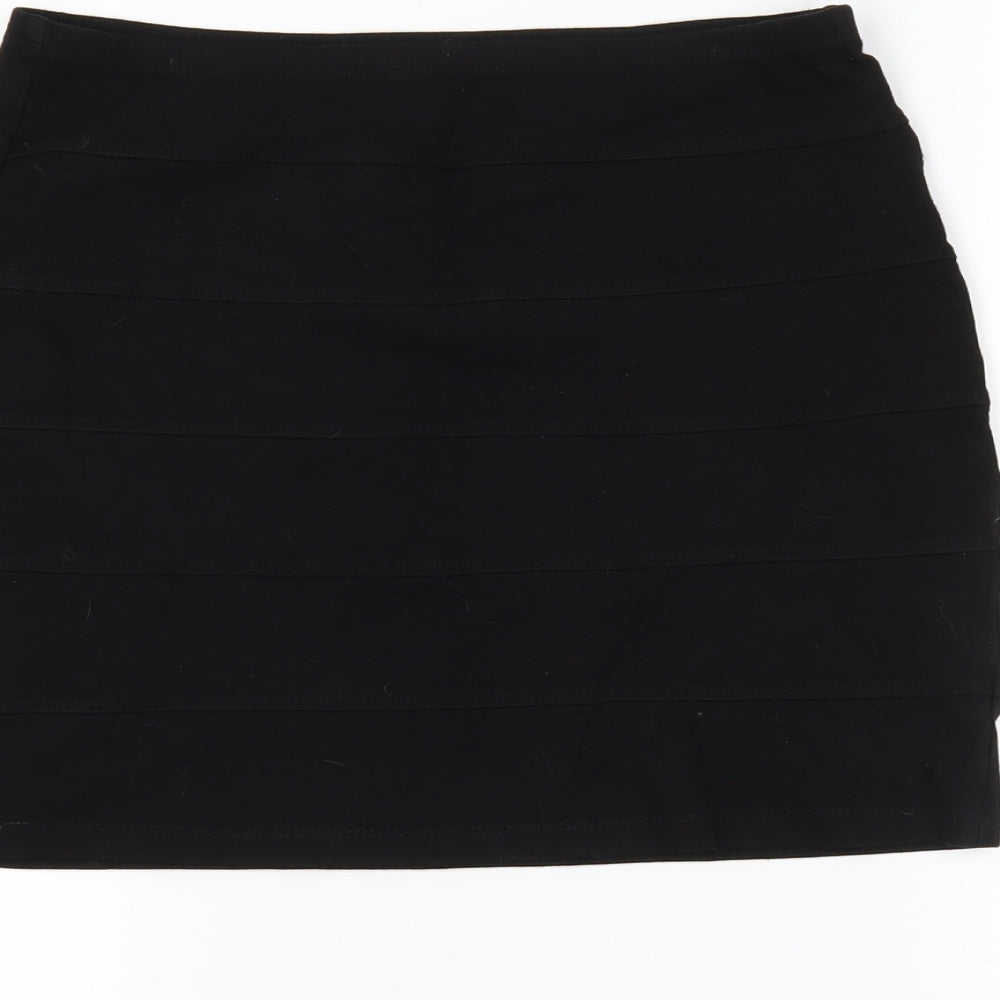Dorothy Perkins Womens Black   Mini Skirt Size 10