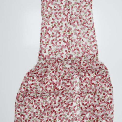 emory parrk Womens Red Floral  Maxi  Size M