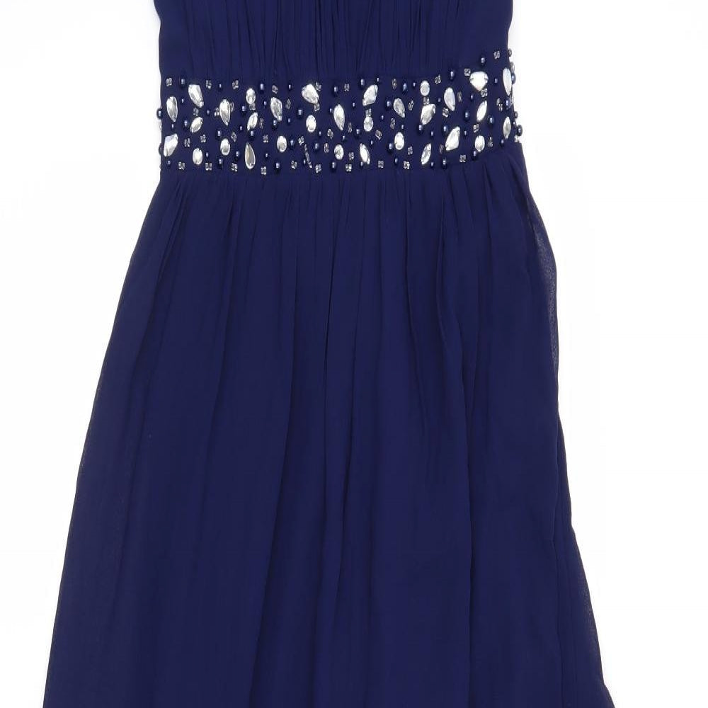 Quiz Womens Blue   Maxi  Size 8  - Prom