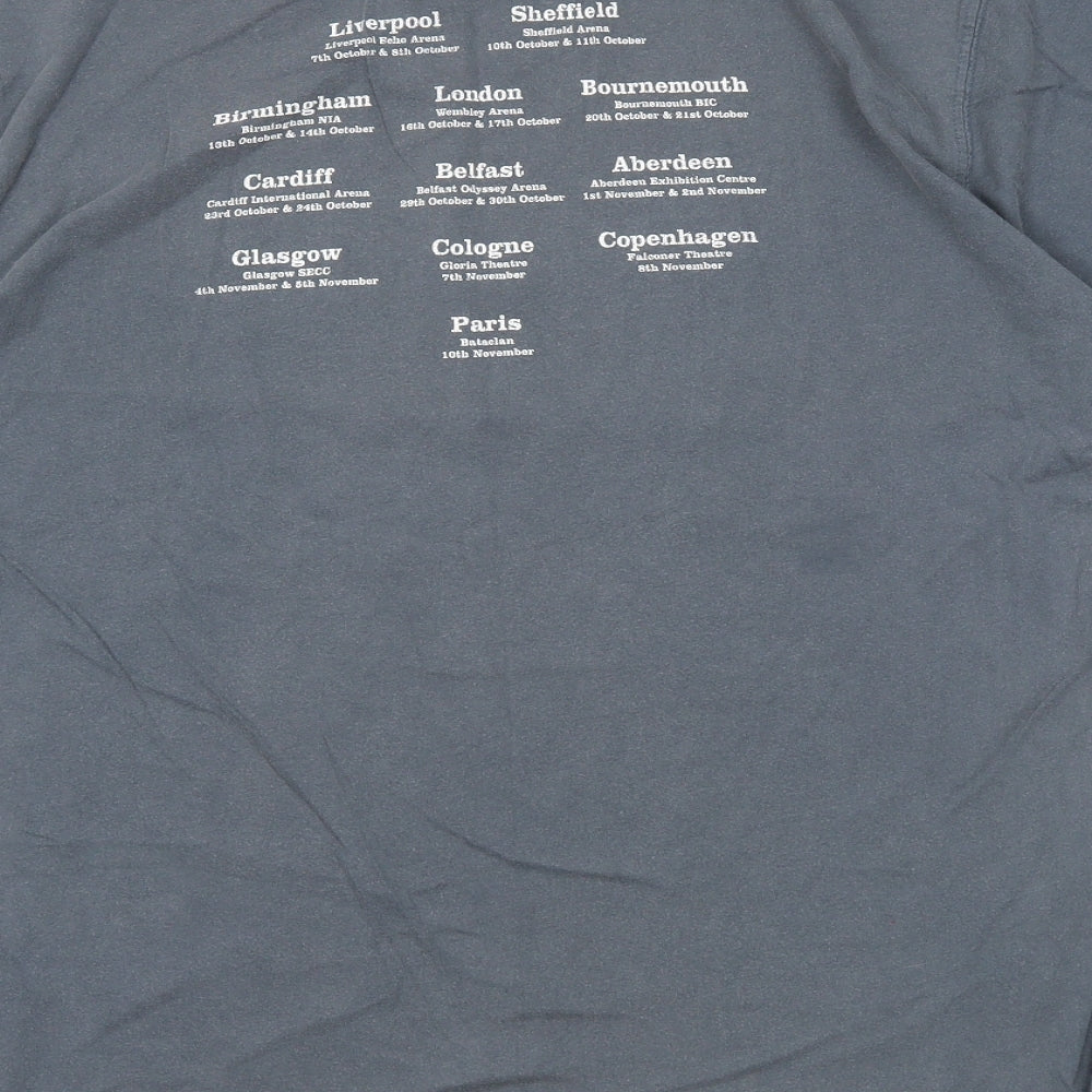 Continental Mens Grey    T-Shirt Size XL