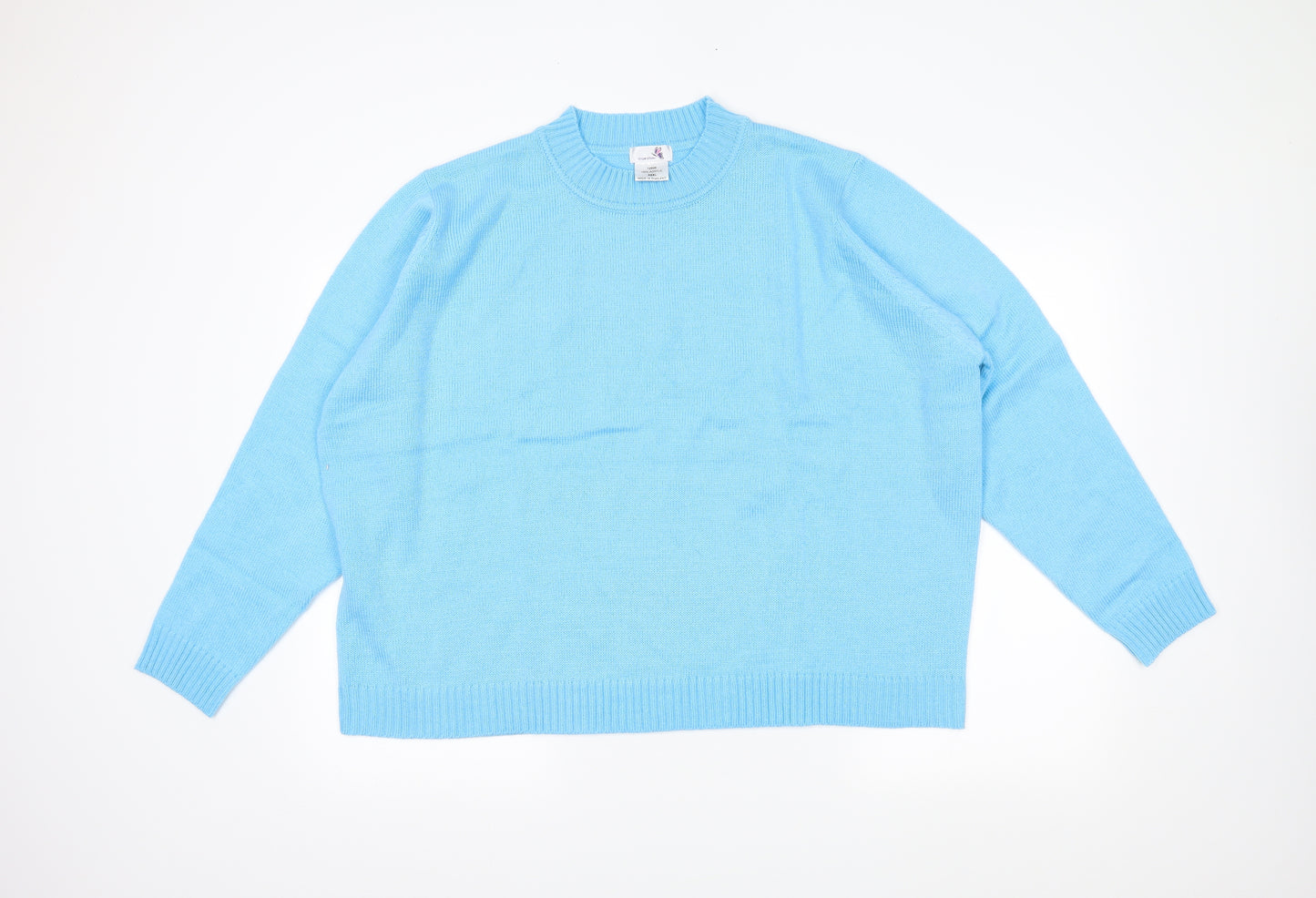 Inspiration Womens Blue   Pullover Jumper Size 3XL