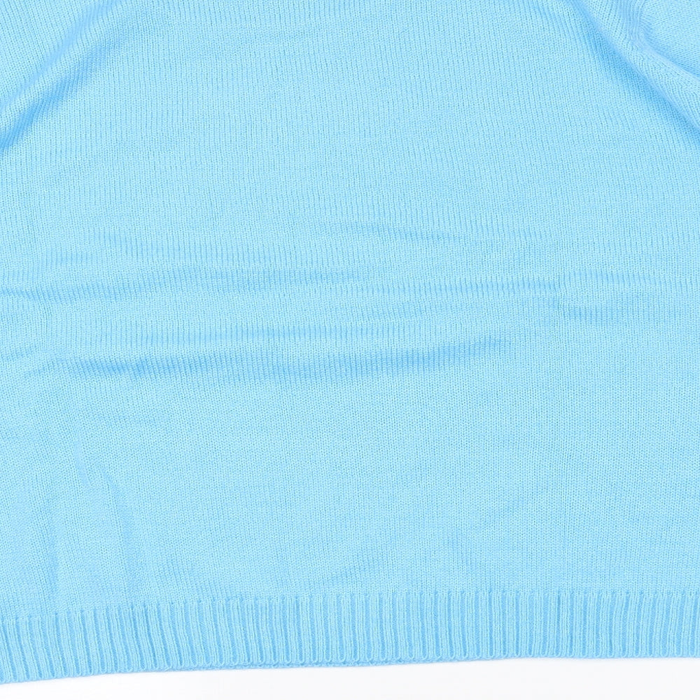 Inspiration Womens Blue   Pullover Jumper Size 3XL