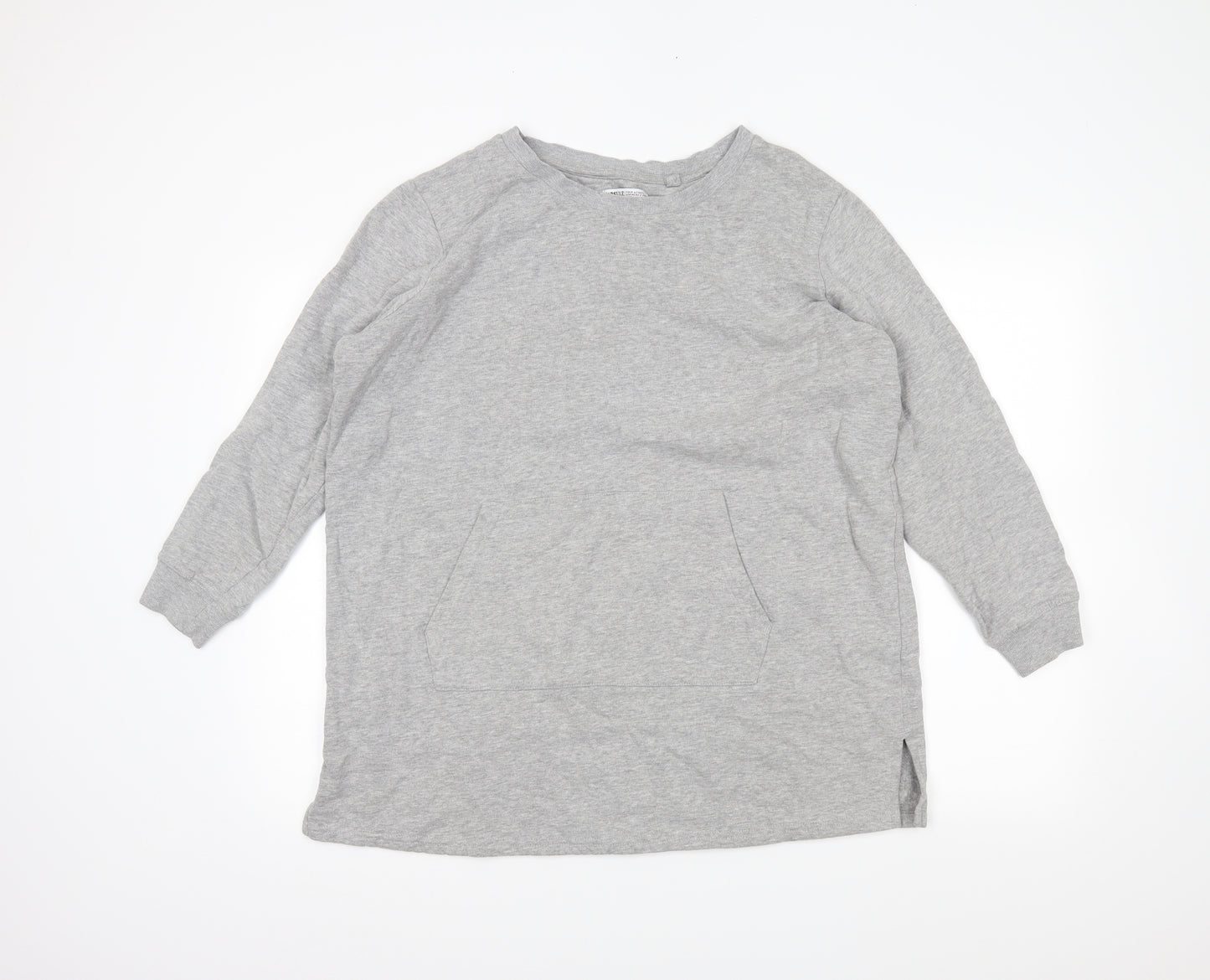 capsule Womens Grey   Pullover Sweatshirt Size 16