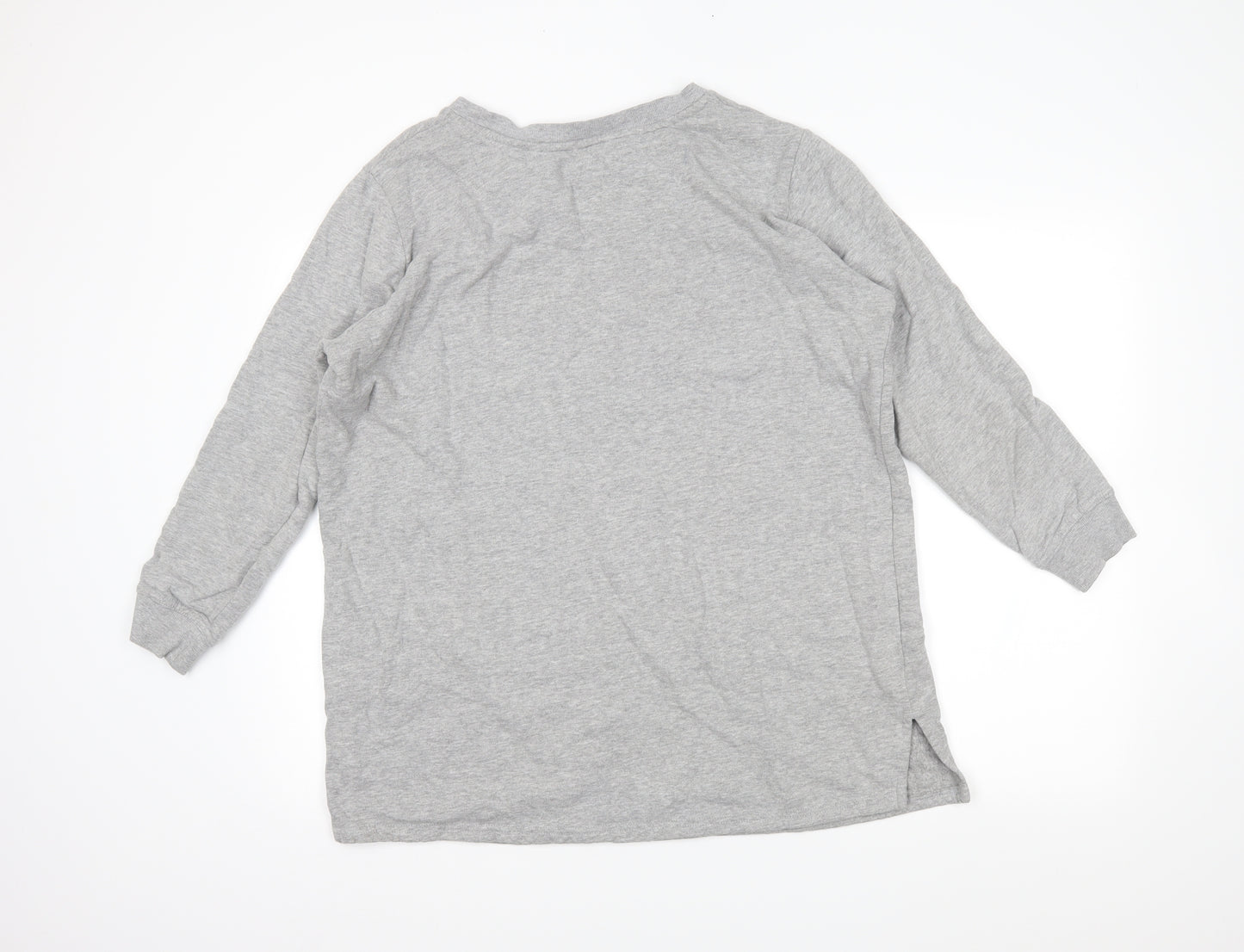 capsule Womens Grey   Pullover Sweatshirt Size 16