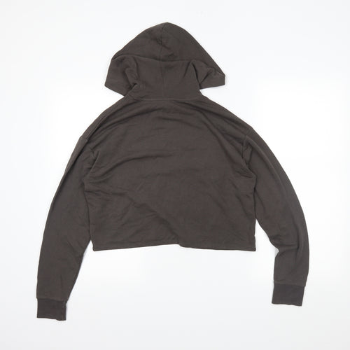 H&M Womens Grey   Pullover Hoodie Size S
