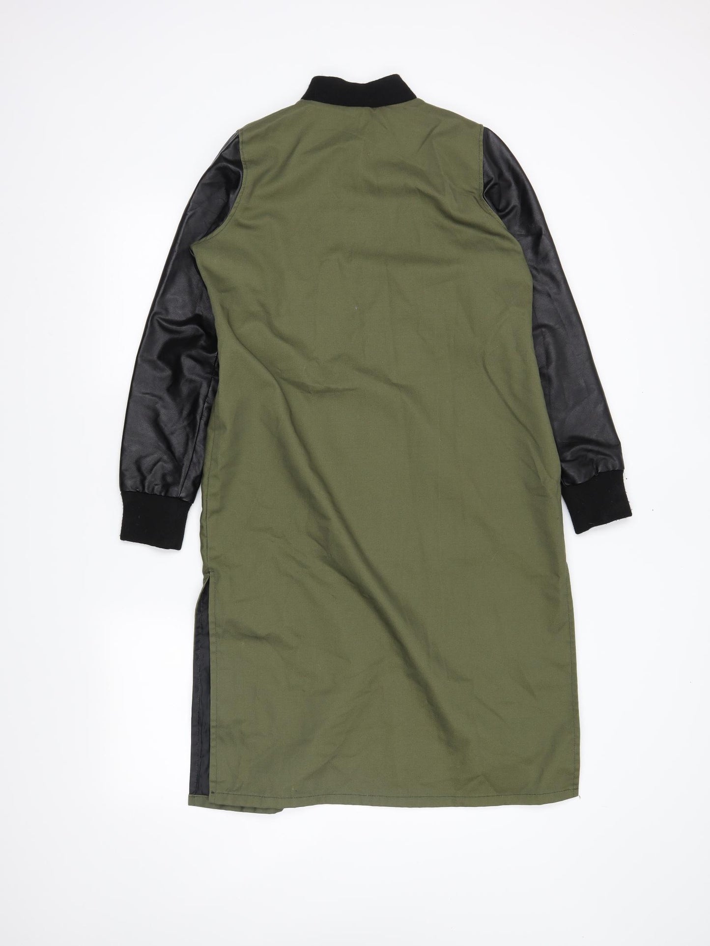 Boohoo Womens Green   Jacket Coat Size 10