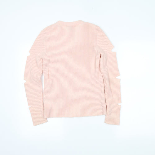 River Island Girls Pink   Pullover Jumper Size 11-12 Years