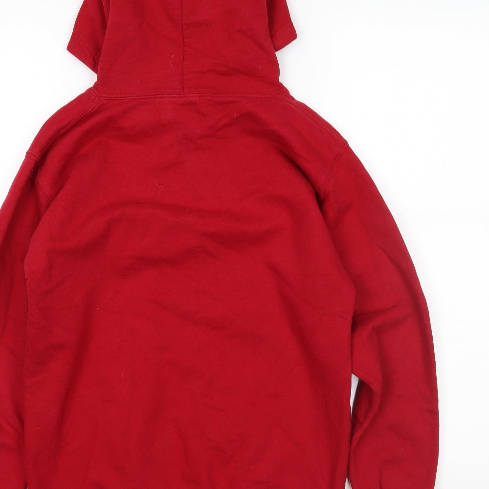 Awdis Girls Red   Pullover Hoodie Size 12-13 Years  - FRIENDS