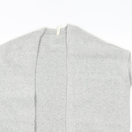 YD Girls Grey   Wrap Jumper Size 8-9 Years