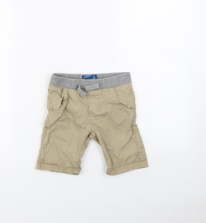 Blue Zoo Boys Beige   Chino Shorts Size 4 Years