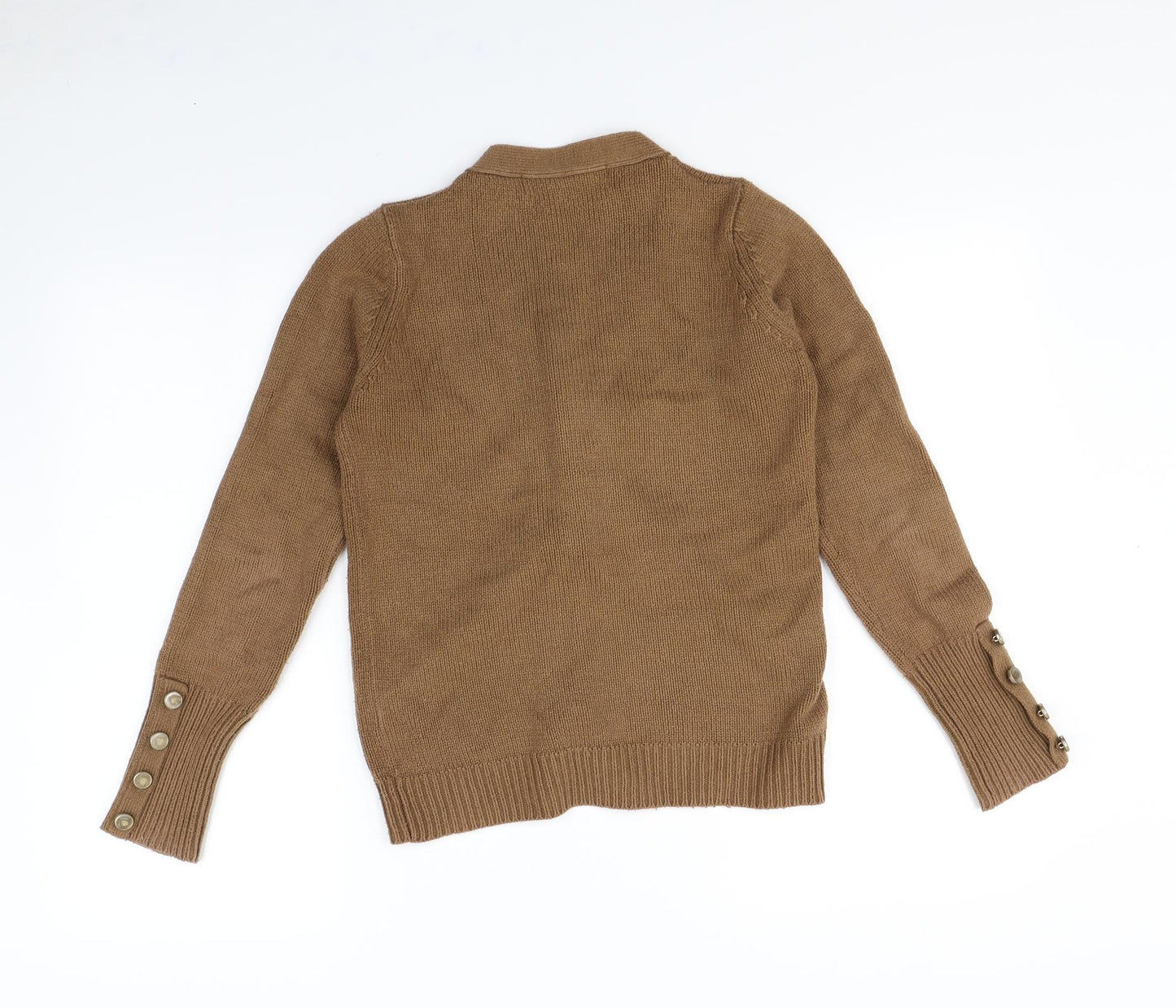 Zara Womens Brown   Cardigan Jumper Size S