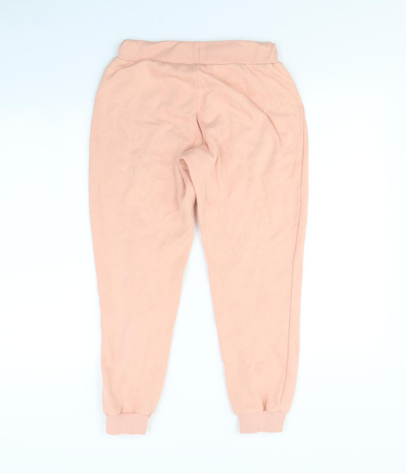 South Beach Womens Pink   Jogger Trousers Size 6 L25 in
