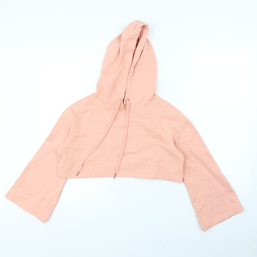 South Beach Womens Pink   Pullover Hoodie Size 8