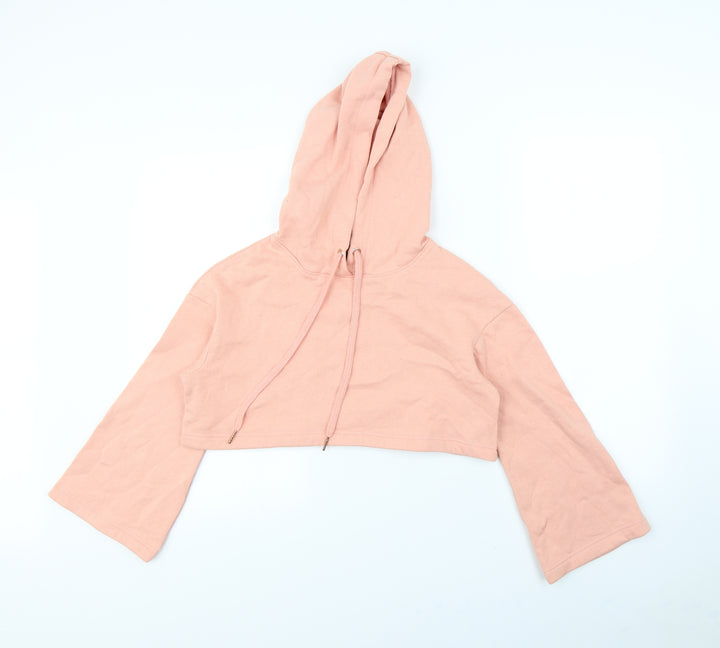 South Beach Womens Pink   Pullover Hoodie Size 8
