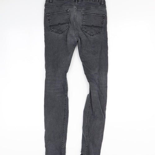ASOS Womens Black   Straight Jeans Size 28 in L30 in