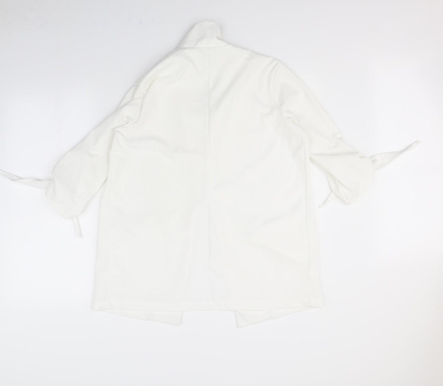 Boohoo Womens White   Jacket  Size 12