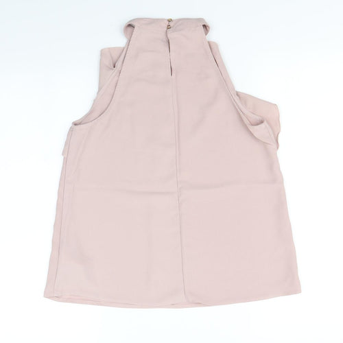 New Look Womens Pink   Basic Tank Size 8