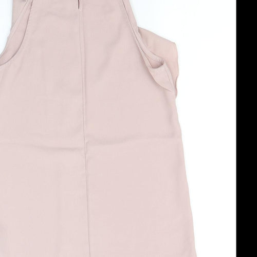 New Look Womens Pink   Basic Tank Size 8