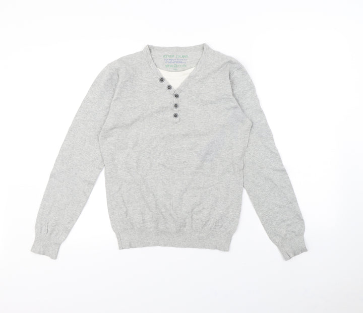 River Island Womens Grey Pullover Jumper Size S