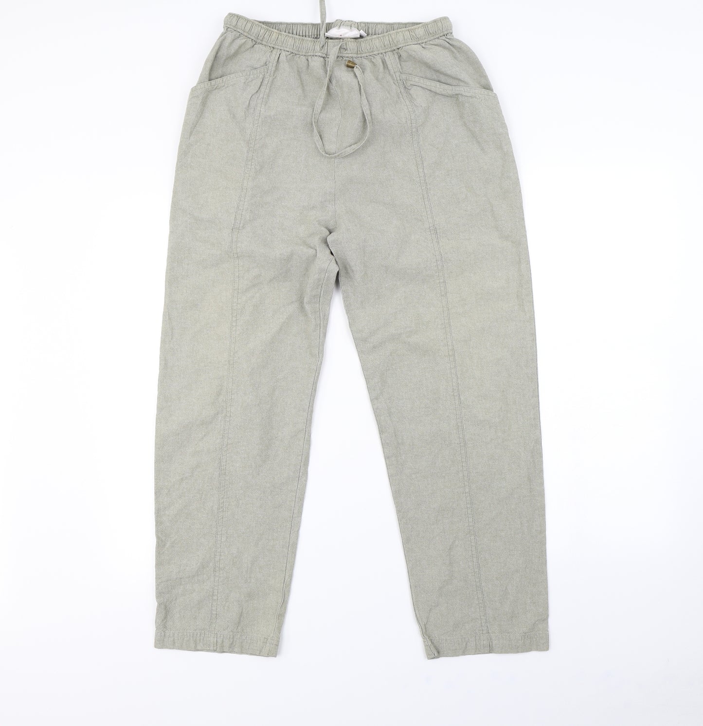 EWM Womens Green   Trousers  Size 14 L30 in