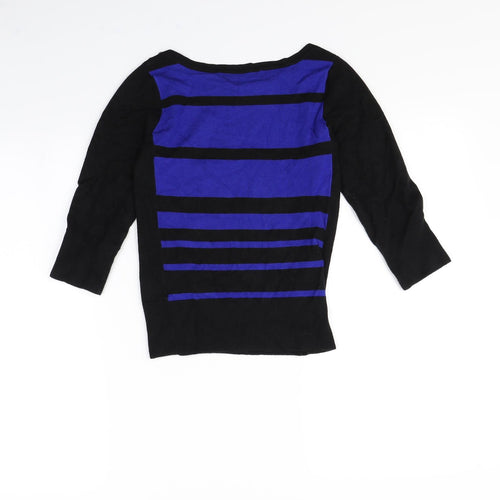 Principles Womens Black   Pullover Jumper Size 6