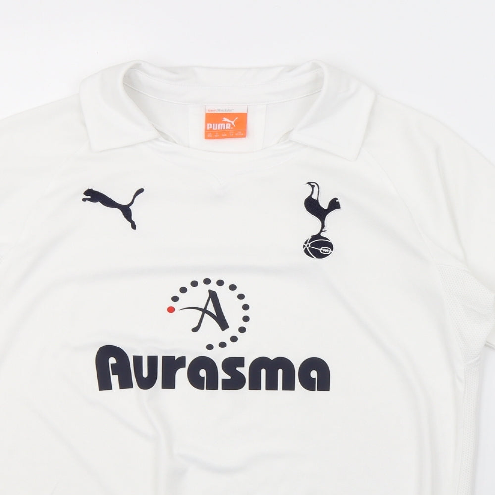 PUMA Mens White    T-Shirt Size 34