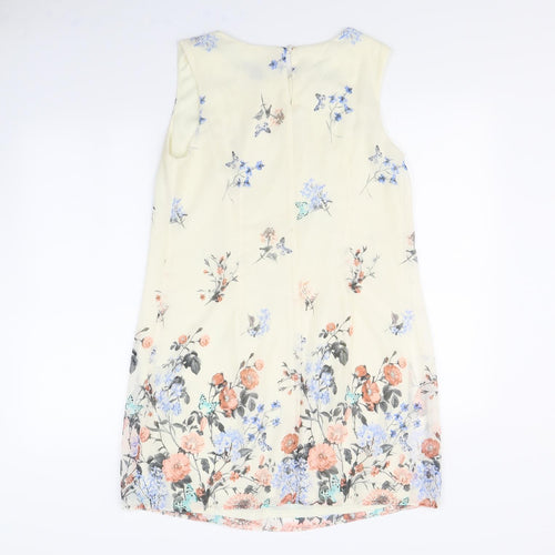 Atmosphere Womens Ivory Floral  Sheath  Size 12