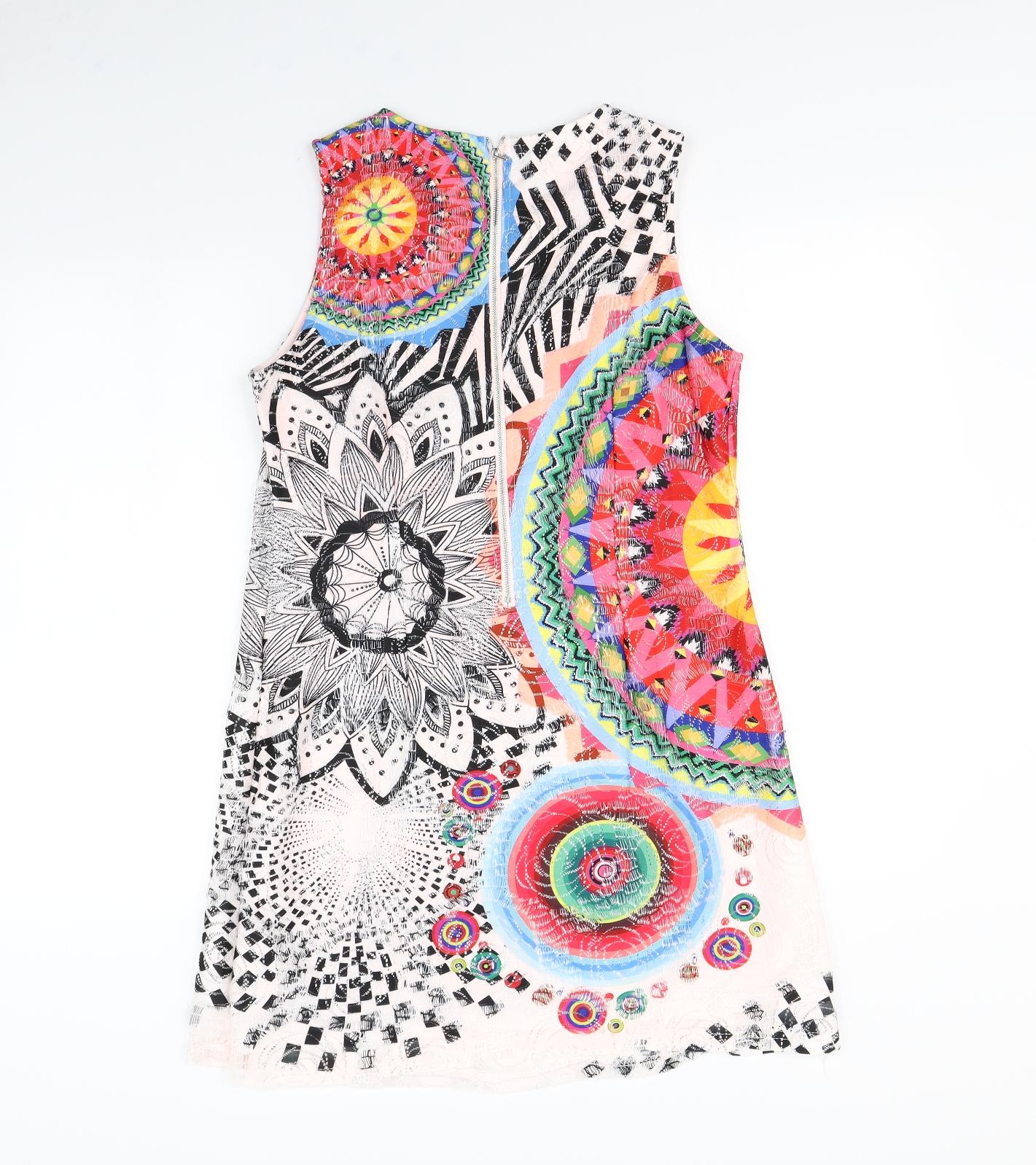 Izabel London Womens Multicoloured   Shift  Size 12