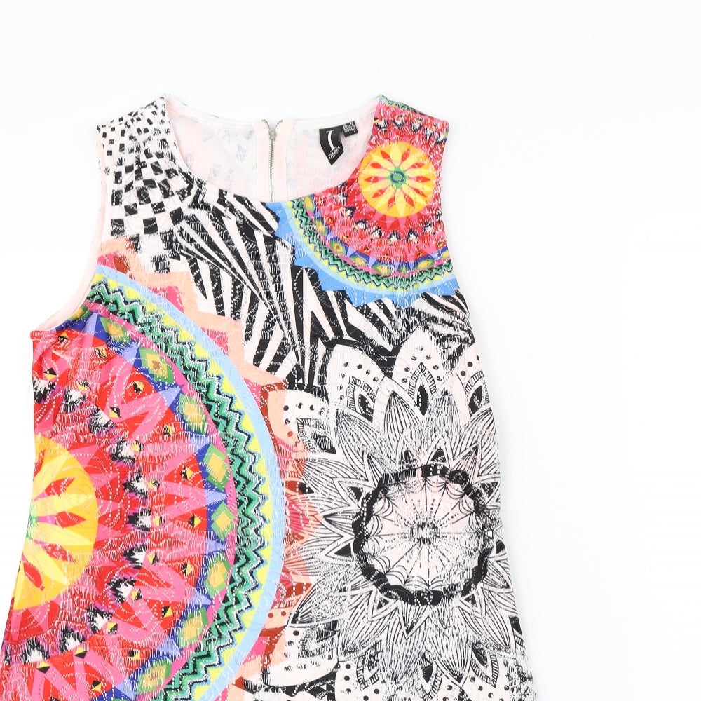Izabel London Womens Multicoloured   Shift  Size 12