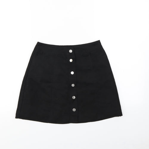 H&M Womens Black   Mini Skirt Size 6