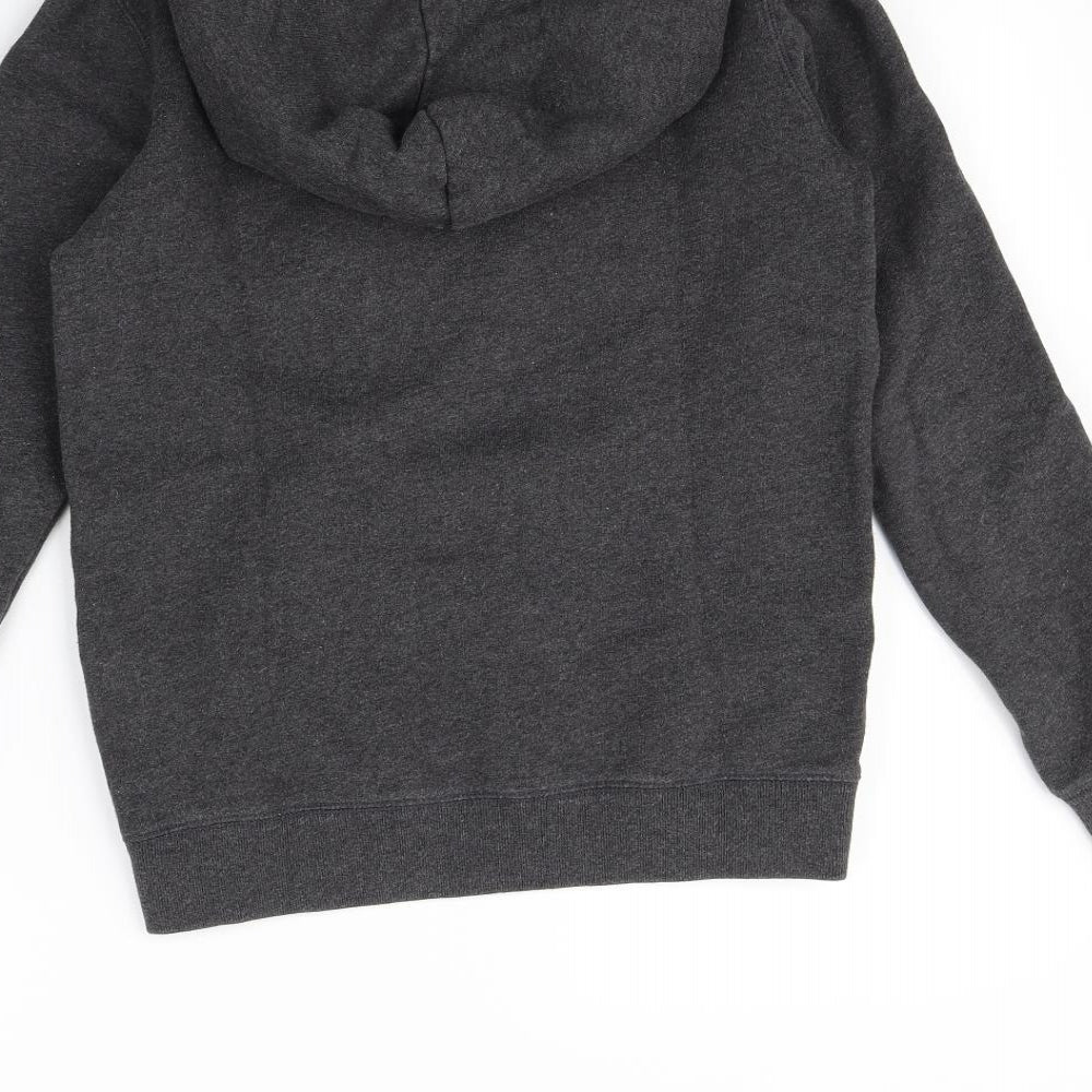 Jack Wills Womens Grey   Pullover Hoodie Size 8