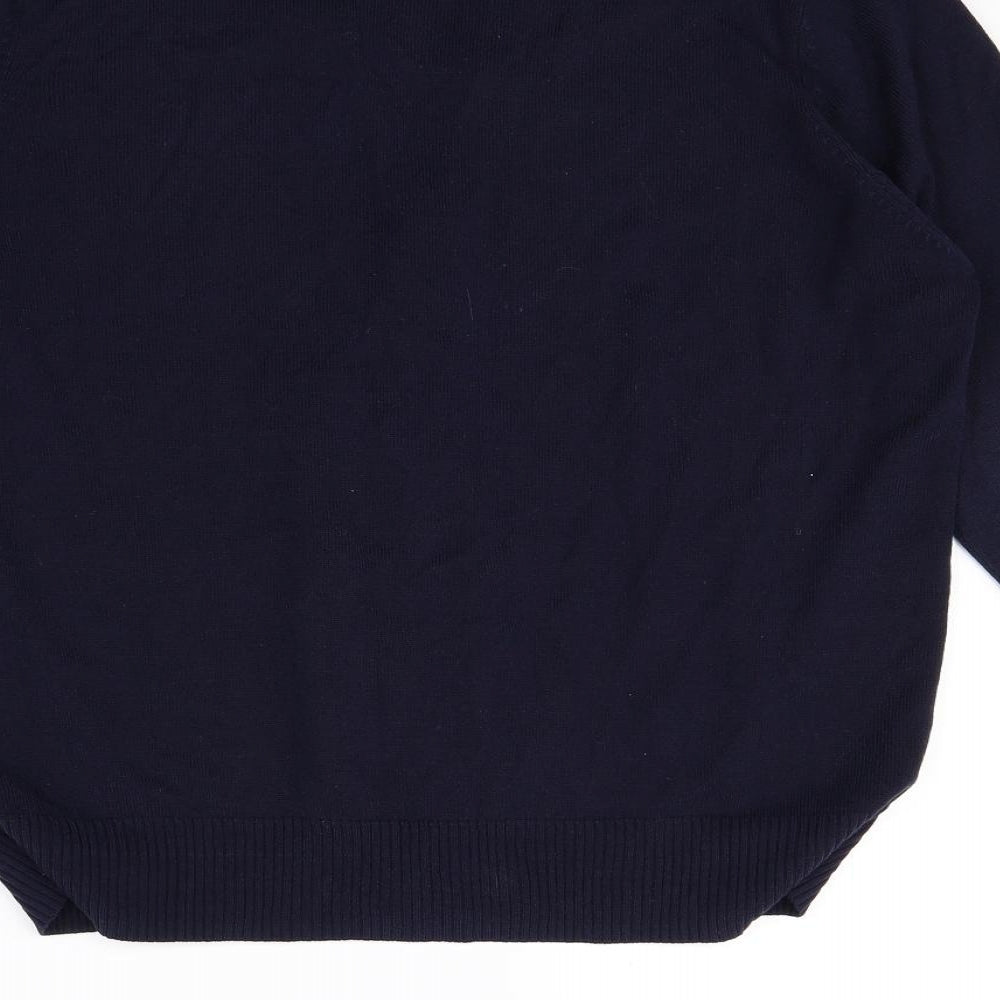 George Mens Blue   Cardigan Jumper Size XL
