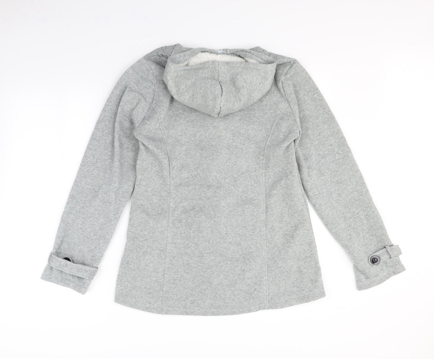 Preworn Womens Grey   Overcoat Coat Size 4XL