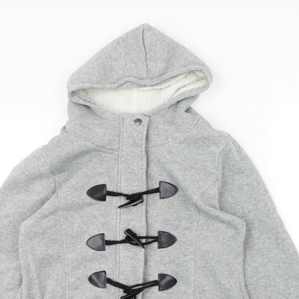 Preworn Womens Grey   Overcoat Coat Size 4XL