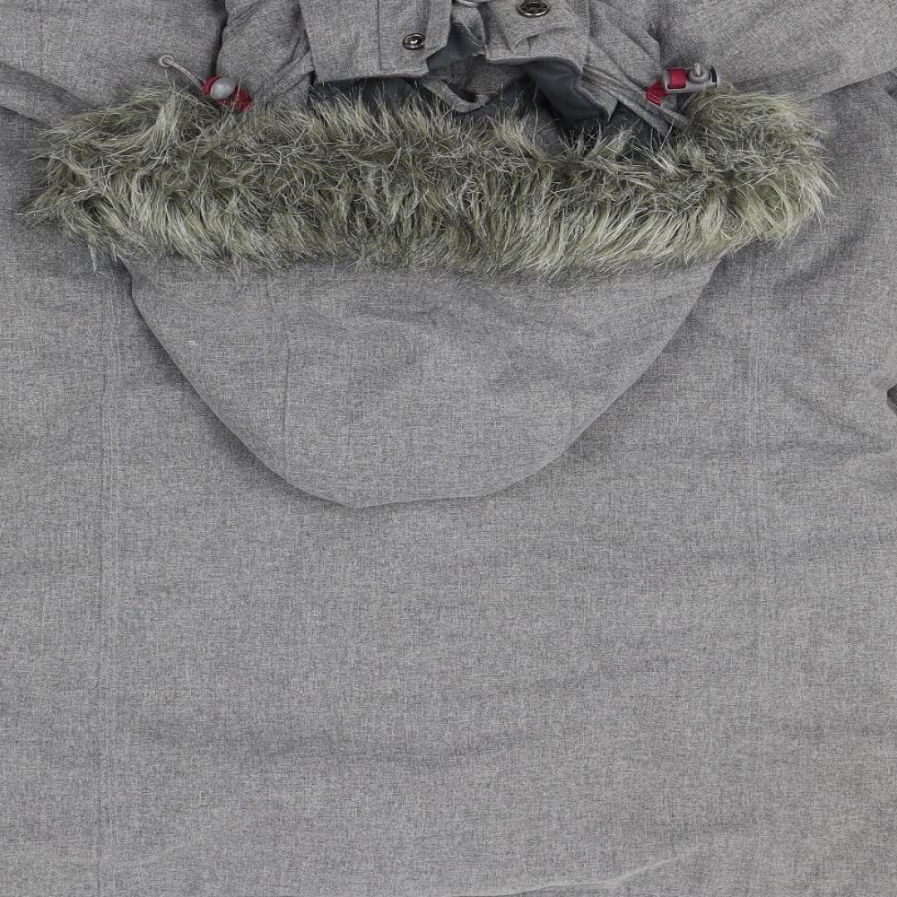 Mountain Warehouse Womens Grey   Rain Coat Coat Size 12