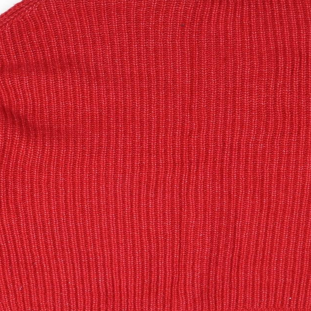 Primark Womens Red  Knit Pullover Jumper Size XL