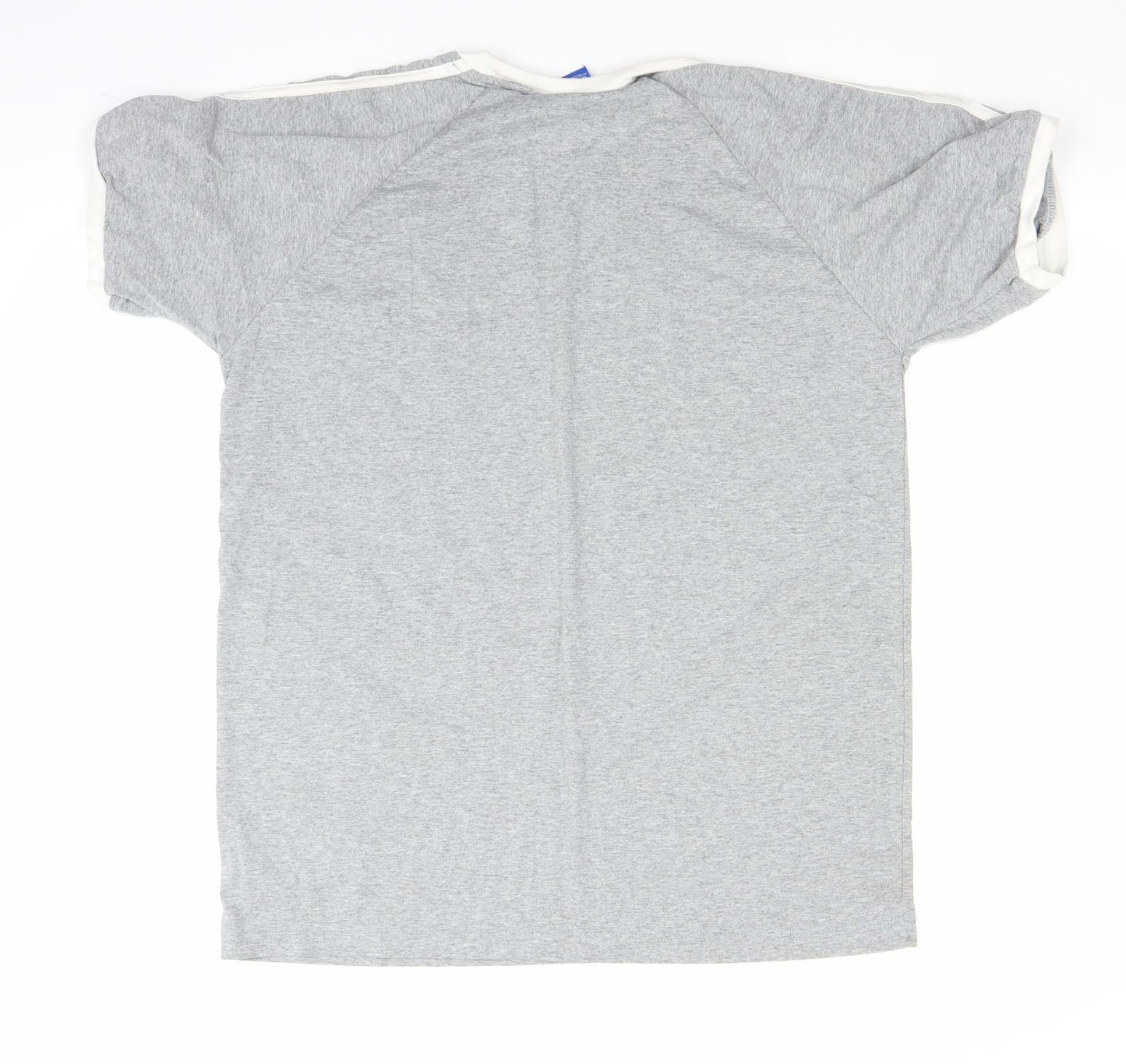 adidas Mens Grey    T-Shirt Size L