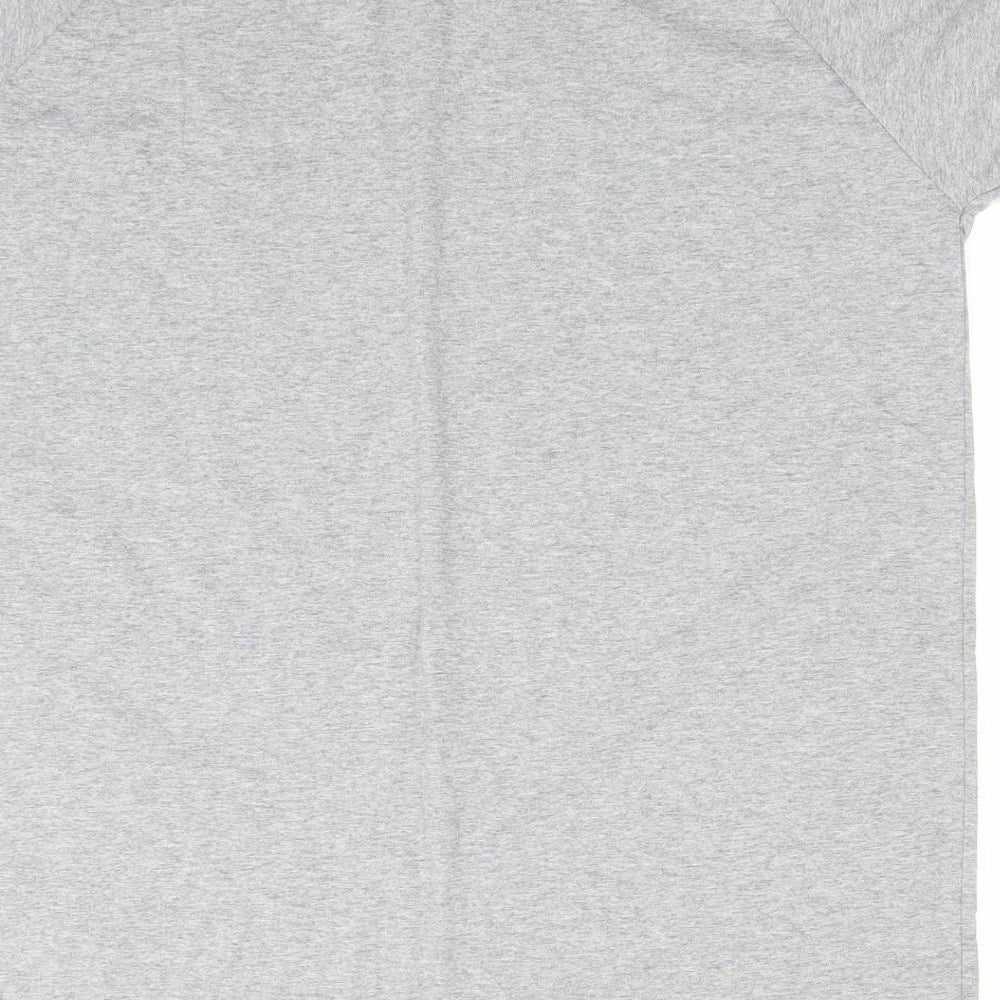 adidas Mens Grey    T-Shirt Size L