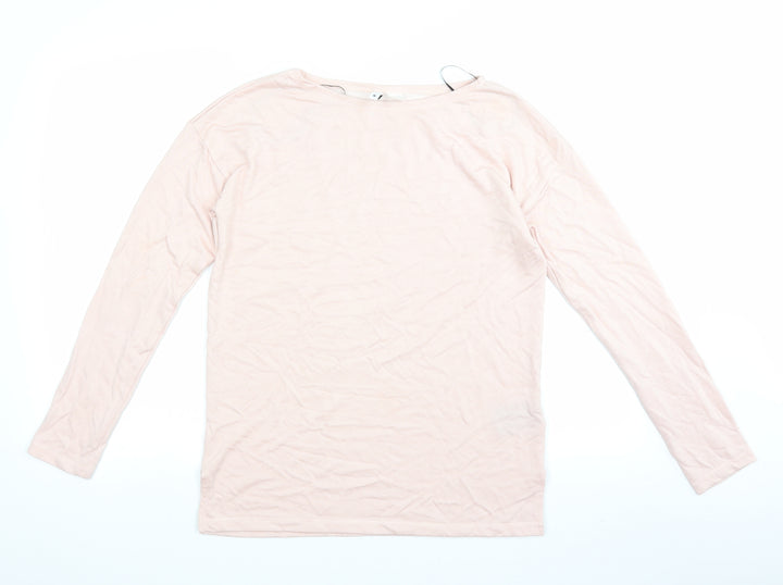 H&M Womens Pink   Pullover Jumper Size S