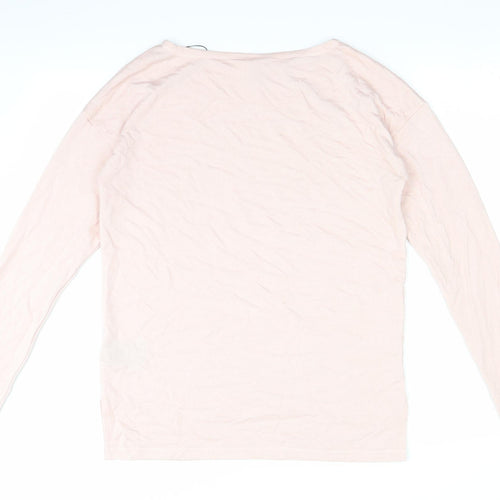 H&M Womens Pink   Pullover Jumper Size S