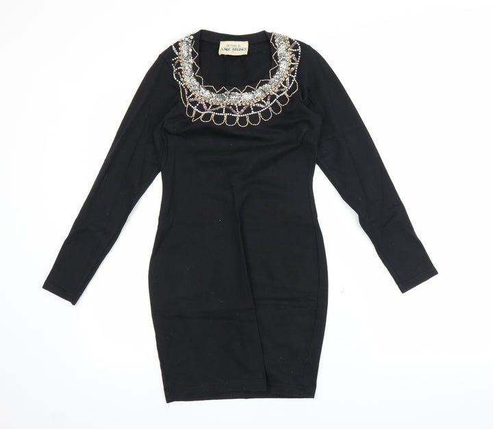 Anne Brooks Womens Black   Pencil Dress  Size S