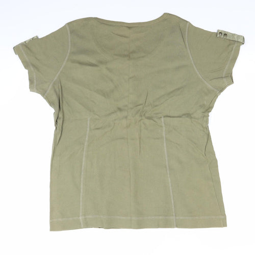 Agenda Womens Green   Basic T-Shirt Size 18