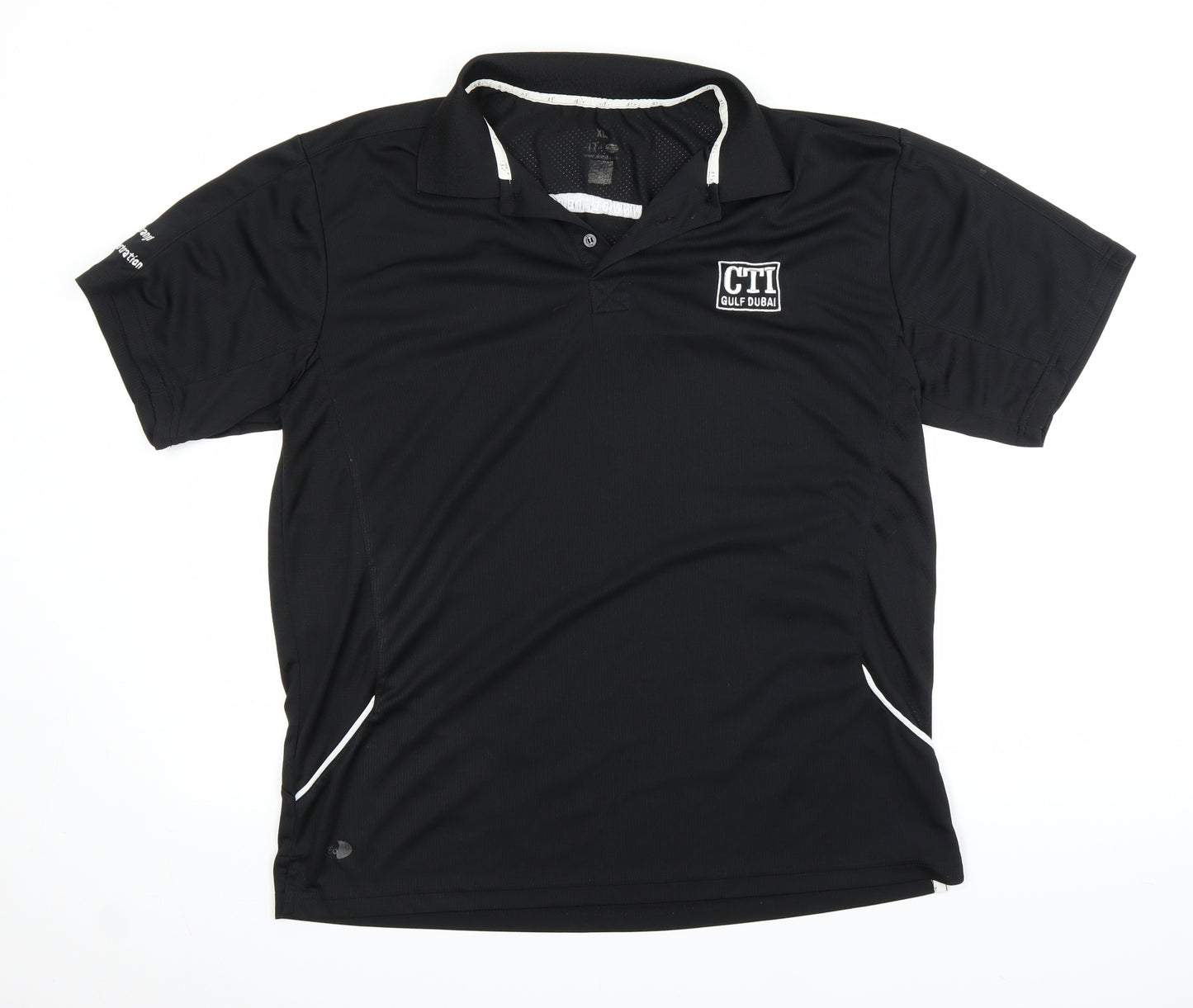 41 Mens Black    Polo Size XL