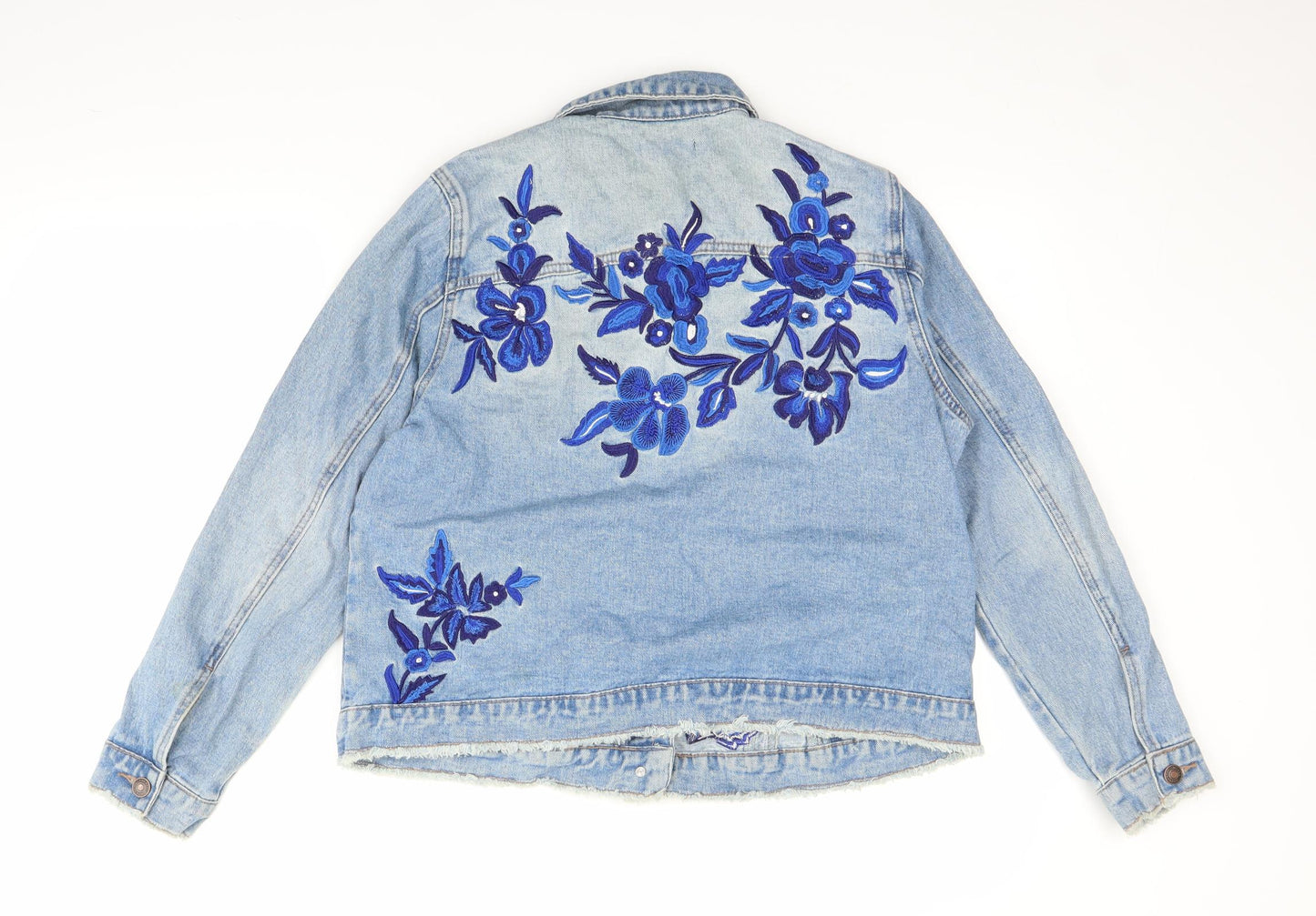 /Denim Womens Blue  Denim Jacket  Size 16