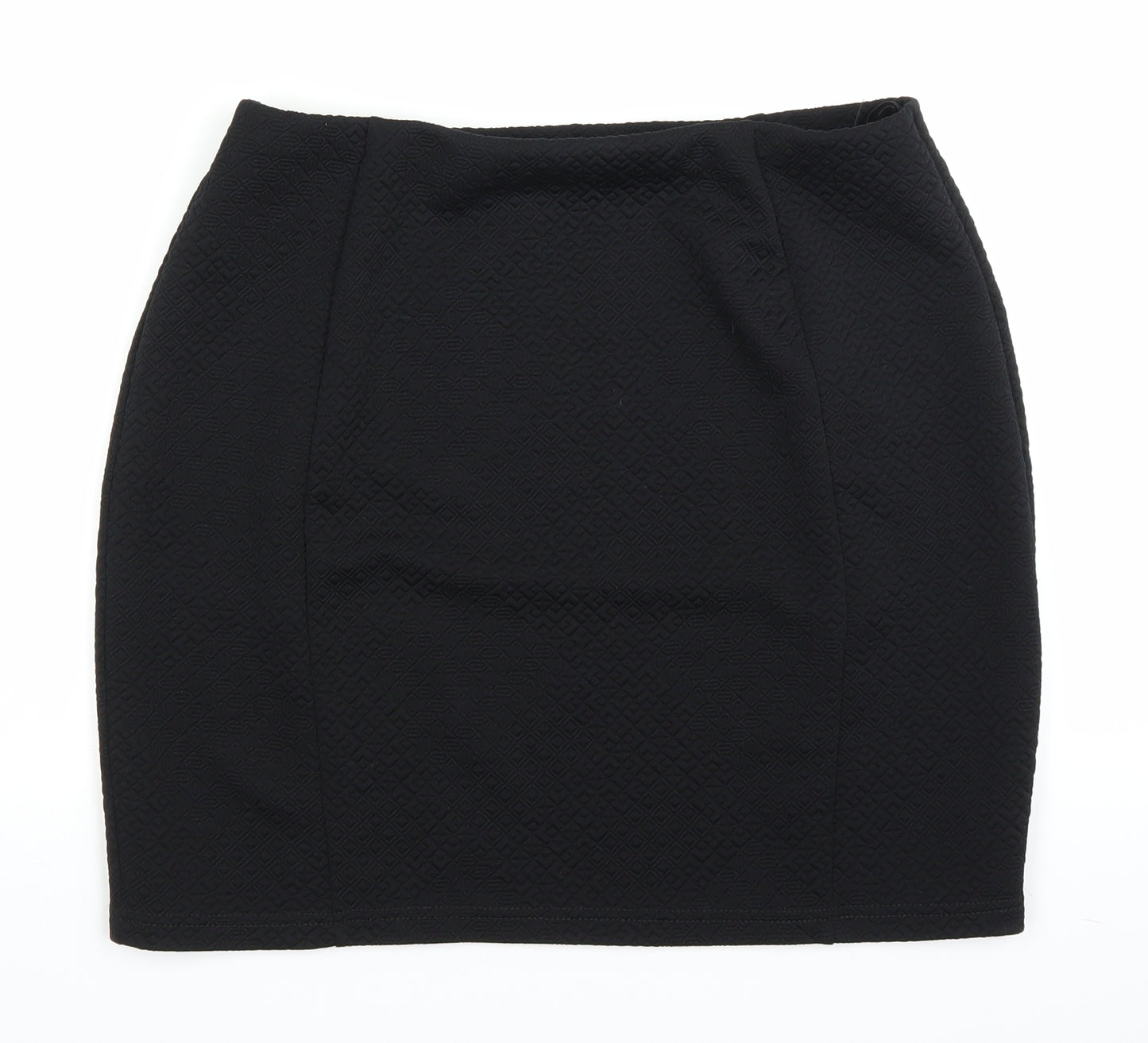 Papaya Womens Black   A-Line Skirt Size 10