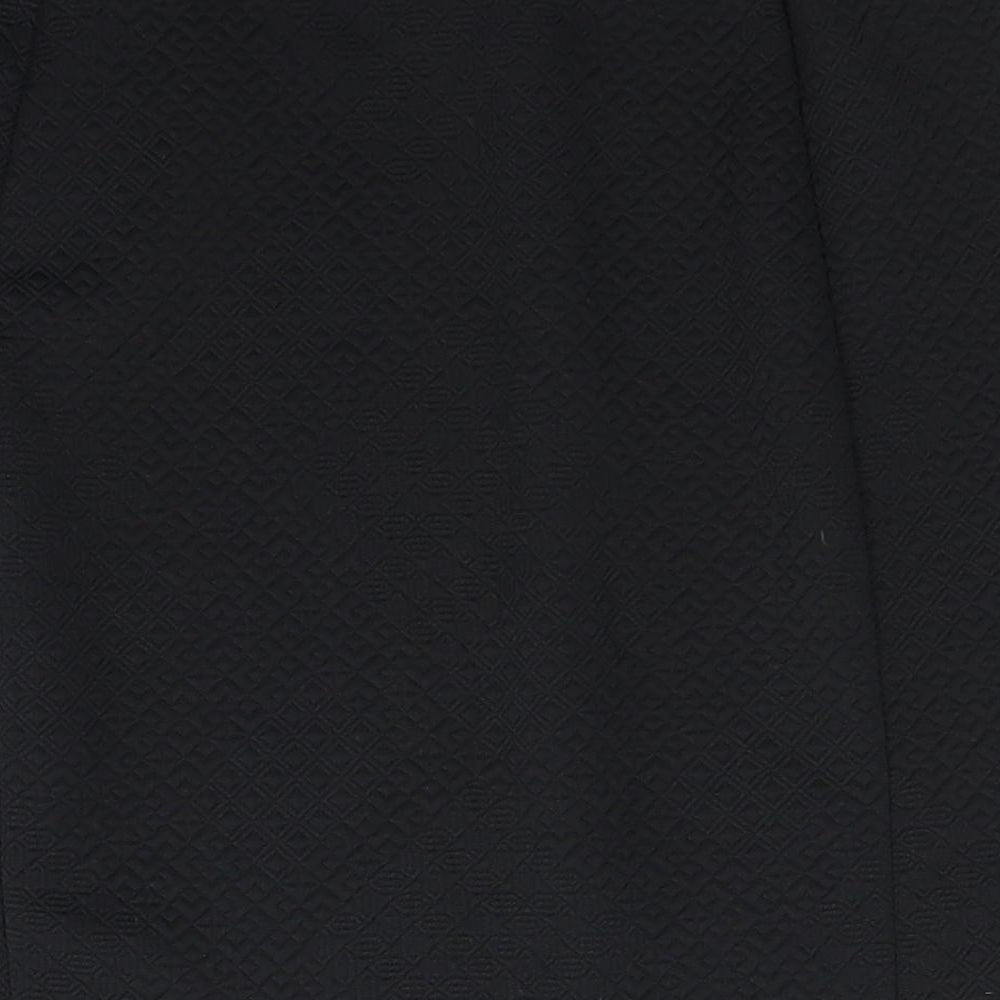 Papaya Womens Black   A-Line Skirt Size 10