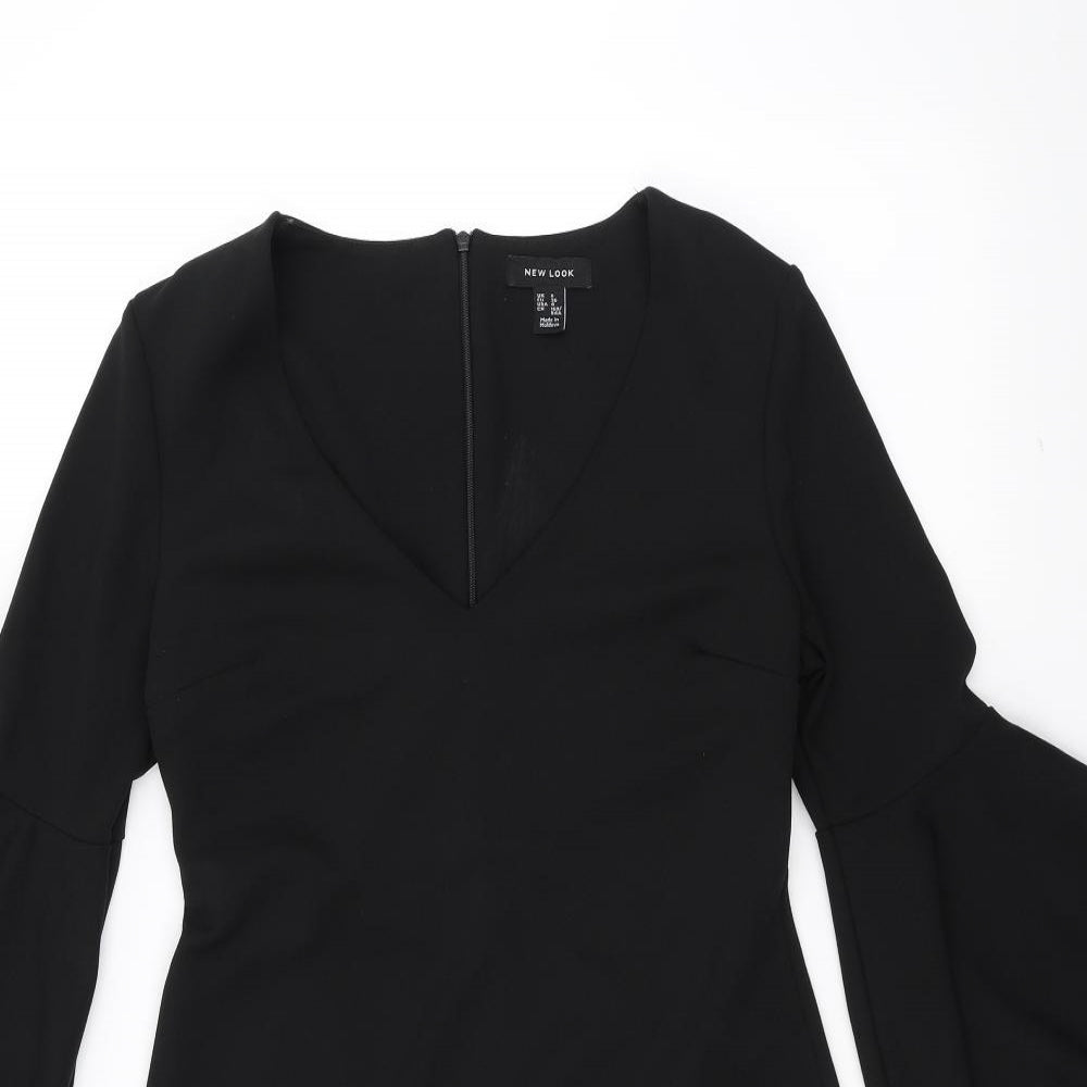 New Look Womens Black   A-Line  Size 8