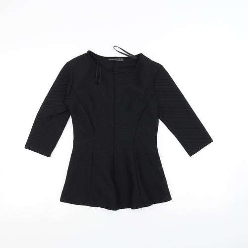 Atmosphere Womens Black   Basic T-Shirt Size 6